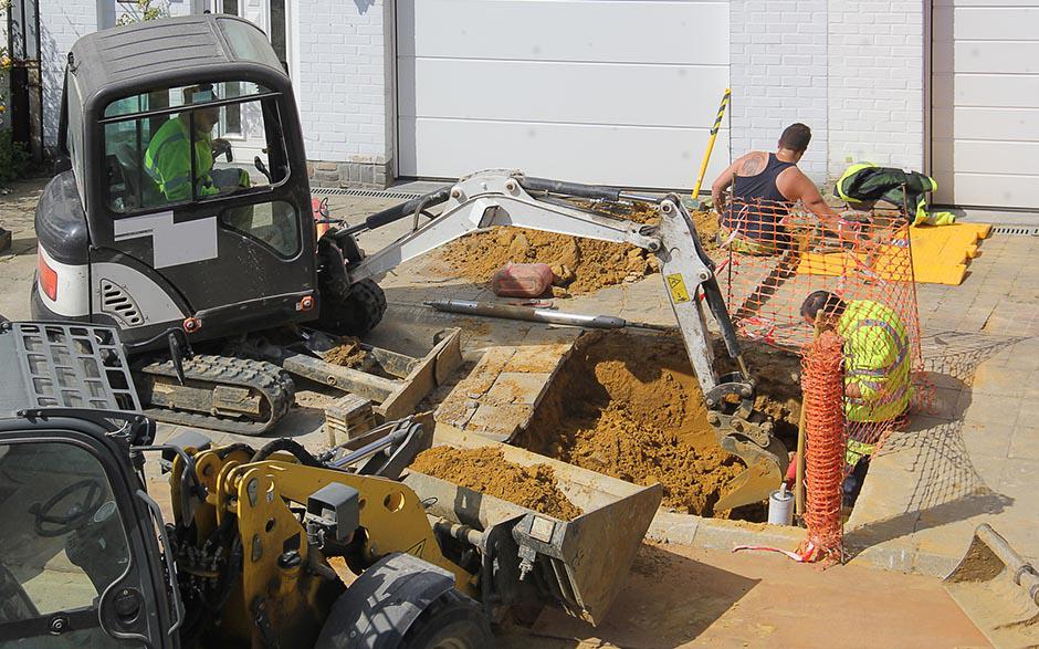 travaux assainissement Orgerus